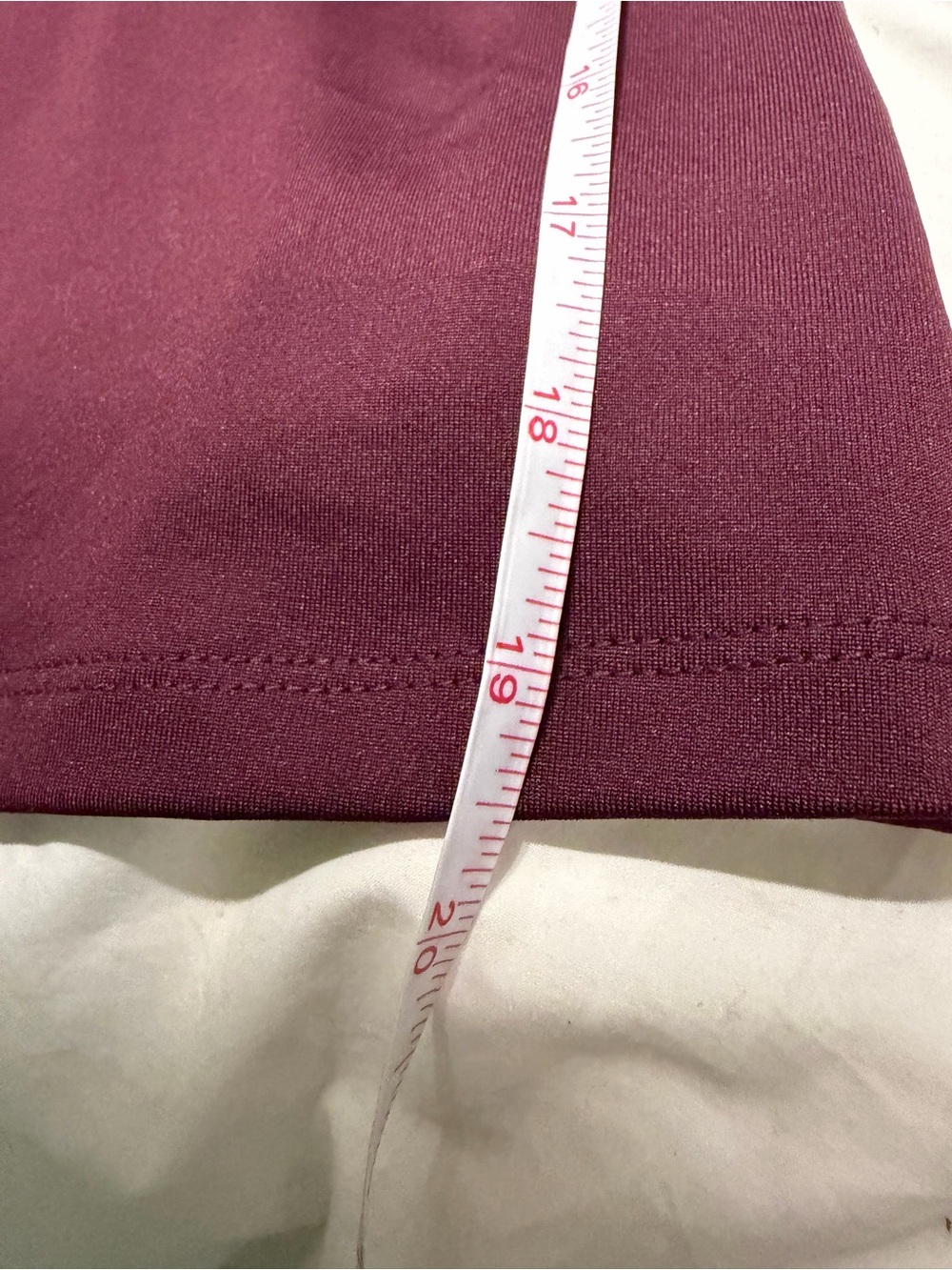Tuckernuck Burgundy Mini Polo Dress with Cream Collar - Picture 6 of 6